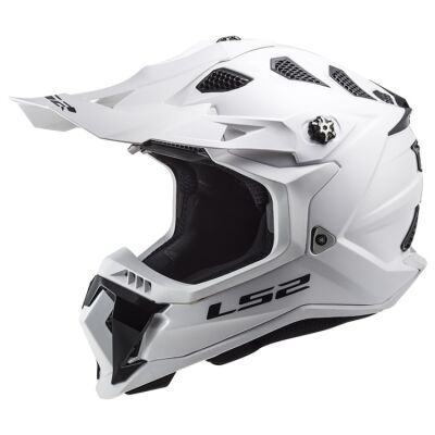 LS2 MX700 SUBVERTER-06 off-road helma lesklá-bílá